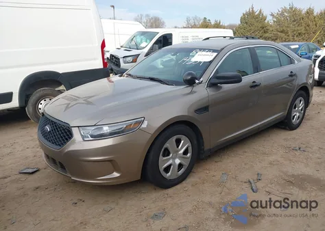 2018 Ford Police Interceptor z USA, uszkodzony, nr VIN 1FAHP2MK6JG114539